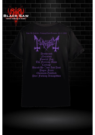 Noıssey Mayhem Live İn Leipzig Black Metal Kodsiyahsaw Siyah
