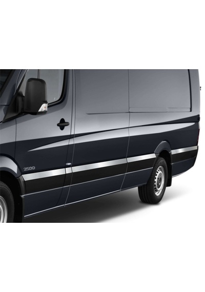 Mercedes Sprinter W906 Ncv3 Yan Kapı Çıtası 10 Prç Krom K.Ş   200