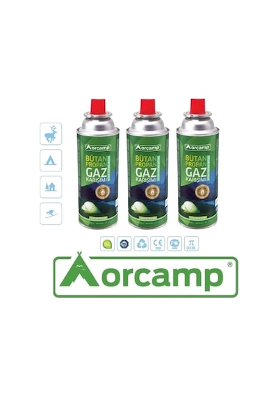 Valfli Kartuş 227 G Orcamp 3'lü - Kts 227 Çok Renkli