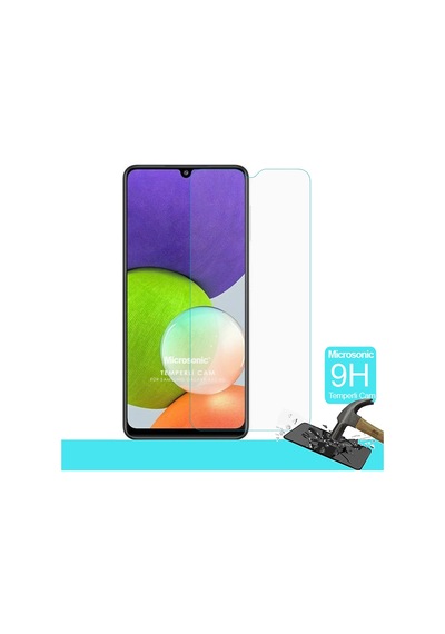 Microsonic Samsung Galaxy Uyumlu A22 4g Tempered Glass Cam Ekran Koruyucu