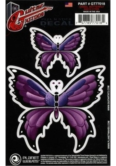 Daddario Gt77018 Sticker Yapıştırma Trıbal Butterfly