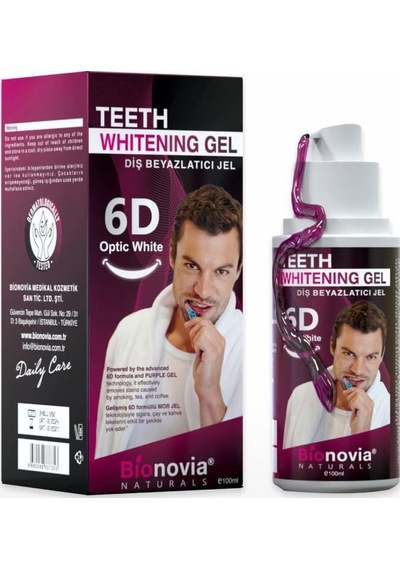 Hızlı Etkili Diş Beyazlatıcı Jel 100ml
