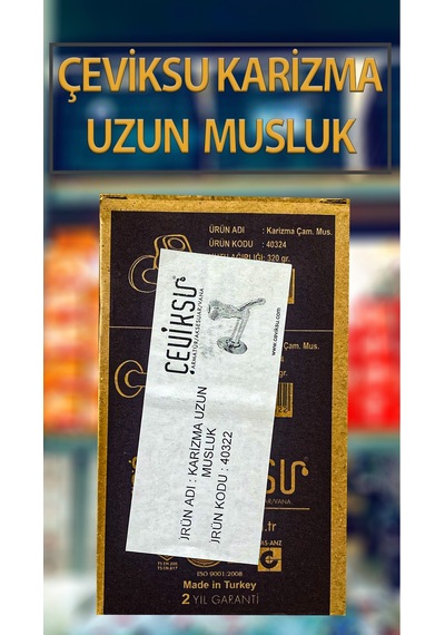Çevik Su Karizma Model Musluk Uzun Tip