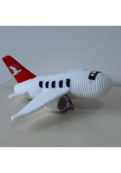 Amigurumi Uçak Örgü Oyuncak