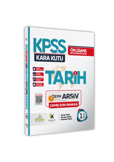 Kpss Ön Lisans-ortaöğretim Tarih Kara Kutu 1. Cilt Soru Bankası