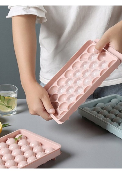 Buz Kalıbı Çikolata Kalıbı Yuvarlak Plastik Bar Parti Aksesuarı Izgara Buz Kalıbı Plastik Diğer