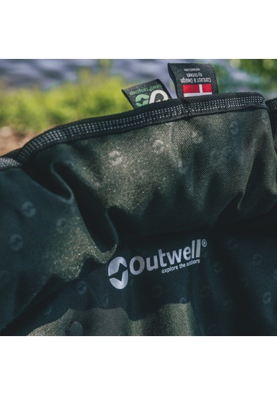 Outwell Casilda Deluxe Ultra Konforlu Katlanır Kamp Sandalyesi Siyah