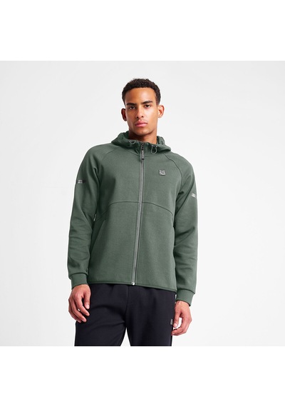 Lescon 25n-1101 Erkek Fermuarlı Kapüşonlu Sweatshirt YESIL
