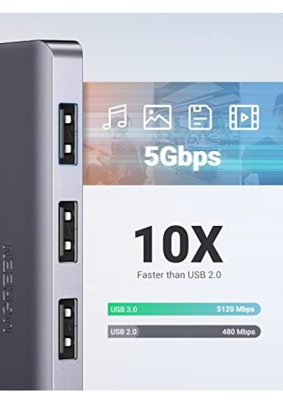 Ugreen 4 Portlu Usb 3.0 Hub Usb Çoklayıcı Adaptör
