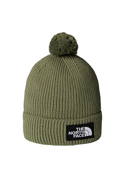 The North Face Tnf Logo Box Pom Beanie Bere Nf0a8chfbo91 Yeşil Yeşil