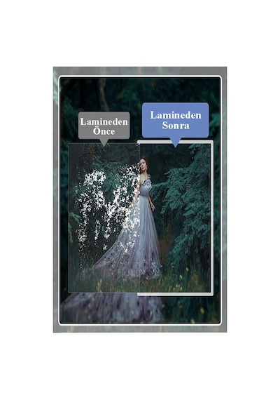A5 Parlak Laminasyon Filmi 100 Lü 1 Paket 125 Mikron Pvc Kaplama Laminasyon Kaplama Poşeti 100 Adet