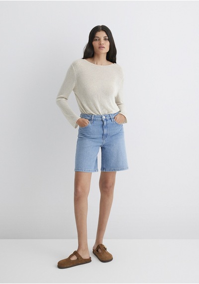 Mavi - Eliana Casual Açık Mavi Jean Şort 1411221-89750 Açık Mavi Mavi - Eliana Casual Açık Mavi Jean Şort 1411221-89750 Açık Mavi