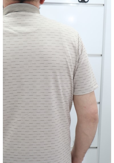 Becces Dmctekstil Erkek 001 Desenli Klasik Kesim Rahat Kalıp Tek Cepli Polo Yaka T-shirt Açık Kahverengi Becces Dmctekstil Erkek 001 Desenli Klasik Kesim Rahat Kalıp Tek Cepli Polo Yaka T-shirt Açık Kahverengi