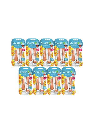 Gillette Venus Riviera Kullan At Kadın Tıraş Bıçağı 9 x 2'li
