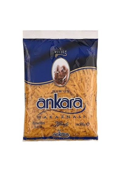 Ankara Erişte Makarna 500 Gr 20 Adet