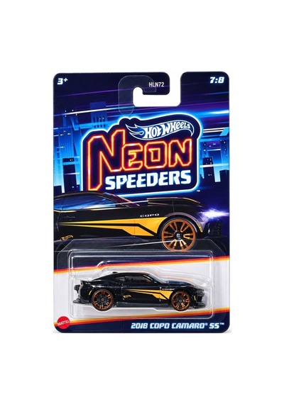 Hot Wheels Neon Yarışçılar - 2018 Copo Camaro Ss Jcb06 Çok Renkli