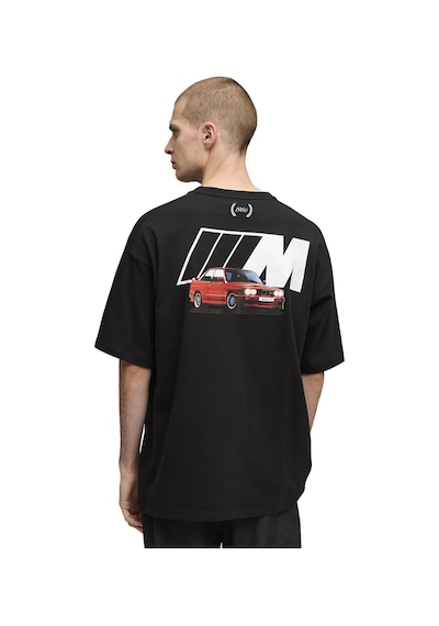 Puma Bmw M3 T7 Erkek Siyah Günlük Stil T-shirt 63487401 Siyah