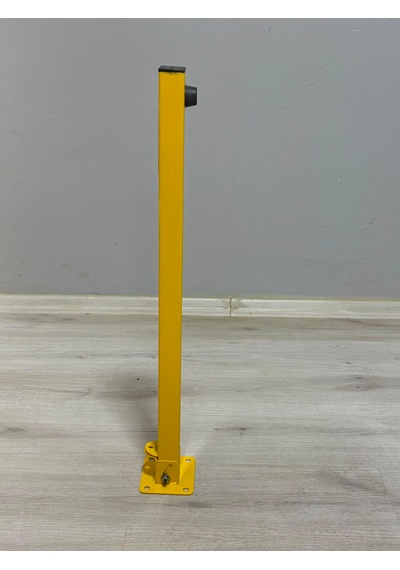 Metal Profil Direk Yatar Kalkar Kilitli Otopark Bariyeri 75cm