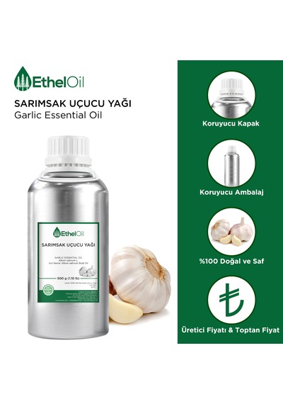 Sarımsak Uçucu Yağı - 500 Gr Saf Ve Doğal Uçucu Yağ 500 G