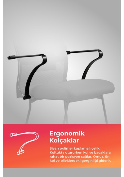 Ergolife Sit Air 24/7 B2-281k - Fileli, Siyah, Toplantı, Ofis, Bilgisayar Sandalyesi - 696.61.1.6a5 Ergolife Sit Air 24/7 B2-281k - Fileli, Siyah, Toplantı, Ofis, Bilgisayar Sandalyesi - 696.61.1.6a5