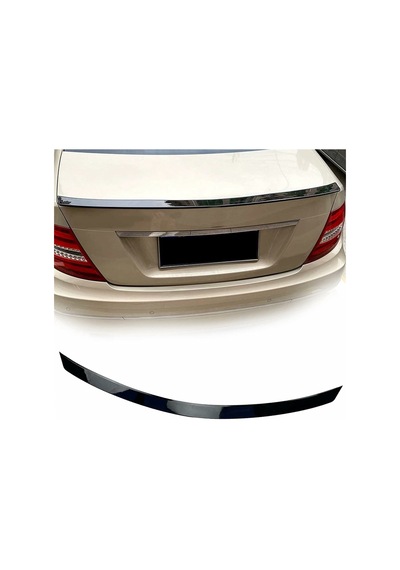 Mercedes W204 Boyalı Pianoblack Spoiler 2007-2013 Arası