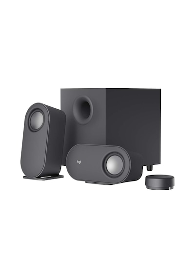 Z407 2.1 Bluetooth Hoparlör Sistemi, Subwoofer, Kompakt Tasarım, Kontrol Kadranı, 20 M Kablosuz Kullanım Mesafesi, 80 W, Siyah