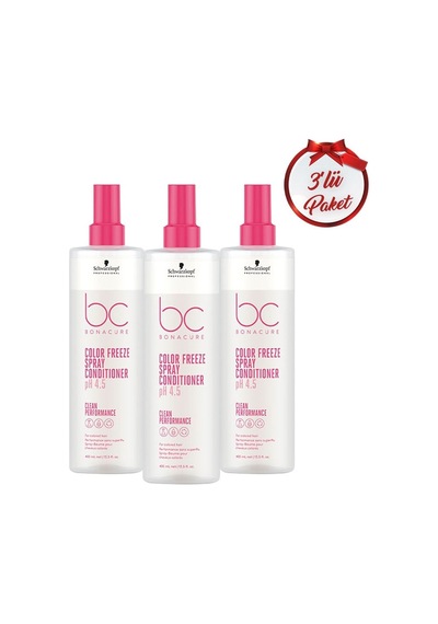Schwarzkopf Renk Koruyucu Sprey Saç Kremi 3 x 400 ML