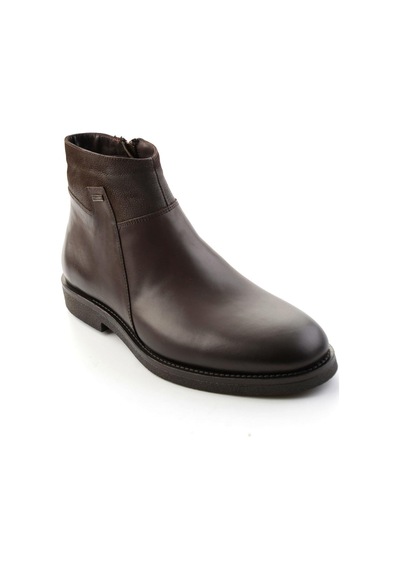 Bambi Kahve Antik Hakiki Deri Erkek Bot & Bootie E02648581741 Kahverengi