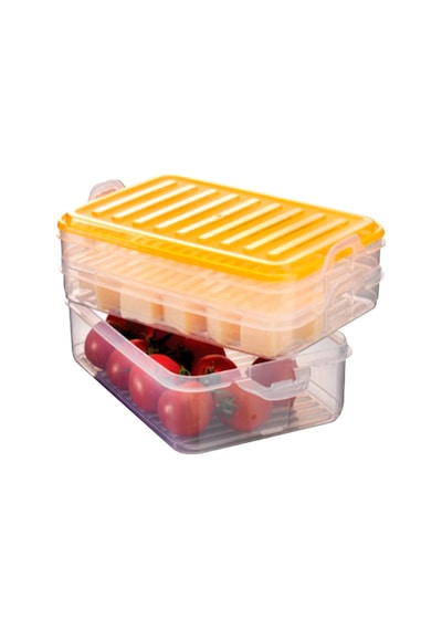 Gondol Easy-click Saklama Kabı 230 X 155 X 120 Mm 2 Adet Çok Renkli
