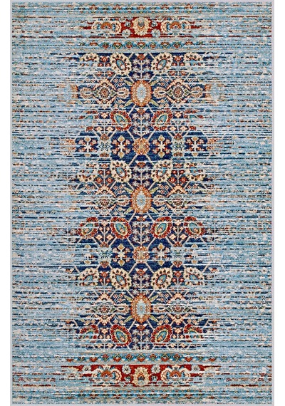 Rovigo Home Dijital Baskı Yıkanabilir Kaymaz Taban Salon Halısı  RVG1684 Çok Renkli