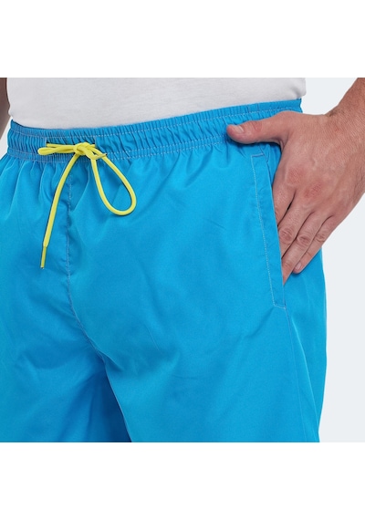 Slazenger RENO Erkek Cepli Deniz Şortu Turkuaz Mayo