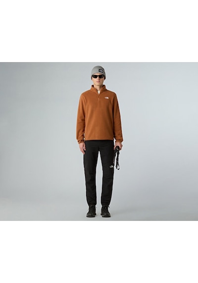 The North Face M Glacier Fleece 1/4 Zip Jacket Kadın Outdoor Parka Nf0a8d0qboe1 Kırmızı Kırmızı
