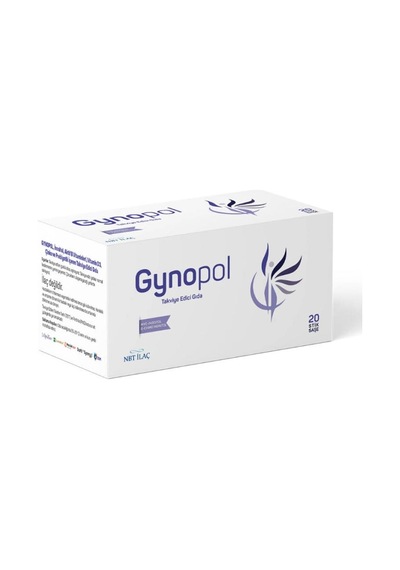 Gynopol İnostiol, B Vitaminleri, Vitamin D3, Çinko Ve Prebiyotik İçeren Takviye Edici Gıda 20 Şase