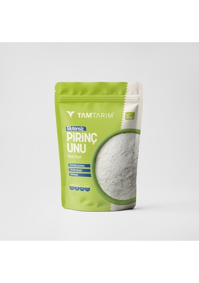Tam Tarım Glutensiz Pirinç Unu 300 G