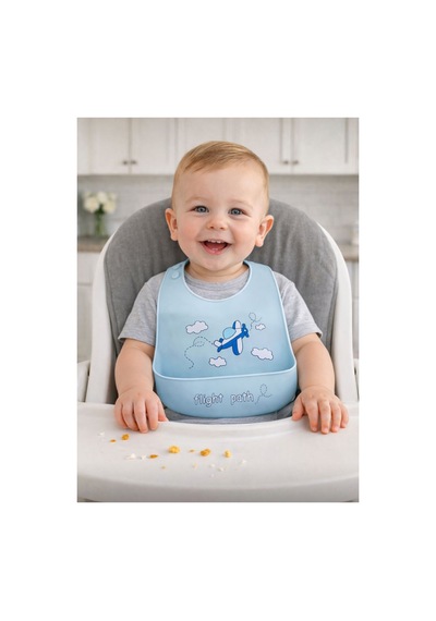 Silikon Bebek Mama Önlüğü Çocuk Mama Önlük Leke Tutmaz Yıkanabilir 828802693