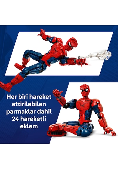 LEGO® ǀ Marvel Örümcek Adam Kahraman Figürü 76346 - 12 Yaş ve Üzeri Çocuklar için Minifigür İçeren Oyuncak Yapım Seti (813 Parça)