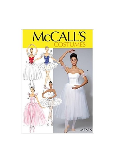 Mccall&apos S Patterns Mc7615e5 Mccall Desen 7615 E5, Kadınlar İçin Bale Kostümü, Ölçüler 42 50, Peçete, Çok Renkli, 17 X 0,5 X 0,07 Cm Açık Mavi Mccall&apos S Patterns Mc7615e5 Mccall Desen 7615 E5, Kadınlar İçin Bale Kostümü, Ölçüler 42 50, Peçete, Çok Renkli, 17 X 0,5 X 0,07 Cm Açık Mavi