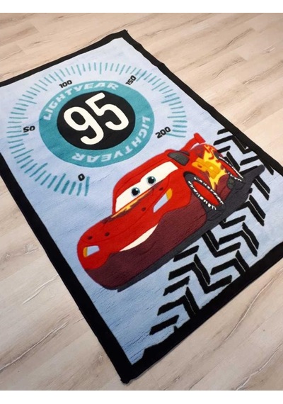 Disney Halı Lisanslı Arabalı Çocuk Halısı D204 120X180 Cm