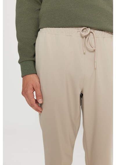 Ac&Co / Altınyıldız Classics Slim Fit Dar Kesim Beli Bağlamalı Yan Cepli Erkek Pantolon - Bej
