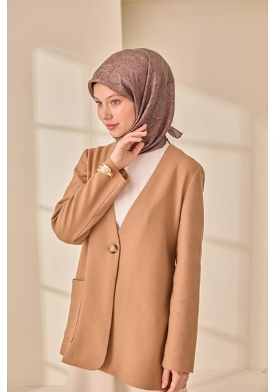 Silk Home Shiny Eşarp 75012-17 Toprak