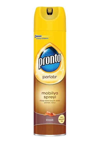 Pronto Klasik Mobilya Spreyi 300ml - 5 Adet Tarı