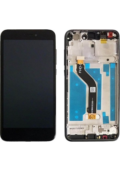 Huawei P9 Lite 2017 Lcd Ekran Dokunmatik Siyah Çıtalı
