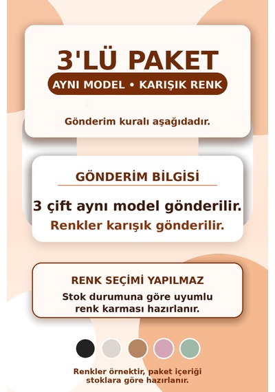 Stwenn 3 Lü Avantajlı Paket Kışlık Peluş Desenli Sessiz Ortopedik Taban Çeyiz Misafir Ev Terliği Set 3 Lü Alm-lind-snw