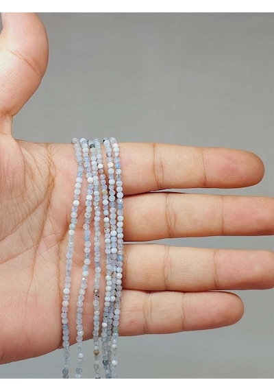 Akuamarin Taşı Dizi 2mm 51184 Çok REnkli