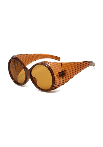 Kahverengi Zariel Vintage & Retro Güneş Gözlüğü