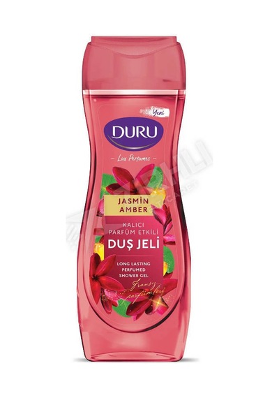 3 Adet Duru Duş Jeli 450 Ml Lux Perfumes Jas & Amber Diğer