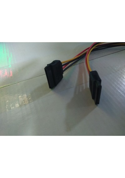 Sata To Dişi Molex Çevirici Kablo 4 Pin Power
