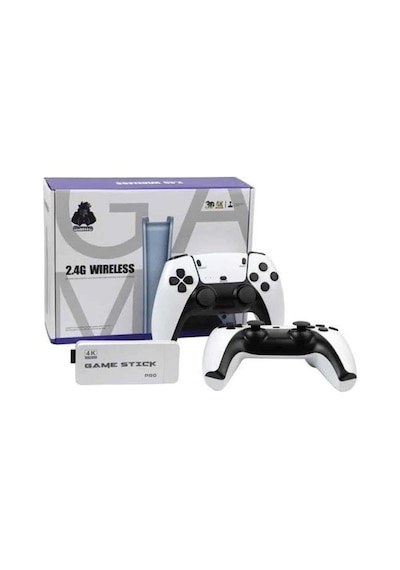 4k Hd Görüntü Kaliteli Retro Game Stick 20000 Oyunlu Çift Kollu Beyaz Game Stick Mh-hs2723-1235 4k Hd Görüntü Kaliteli Retro Game Stick 20000 Oyunlu Çift Kollu Beyaz Game Stick Mh-hs2723-1235