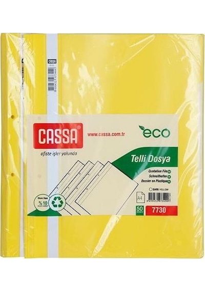 Cassa Eco Telli Dosya 50 Li SARI 1