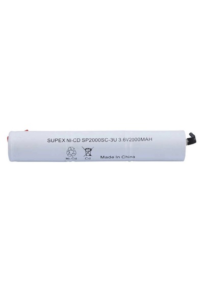 2000mah 3.6v Nicd 3 Lü Üstüste Şarjlı Süpürge Pili